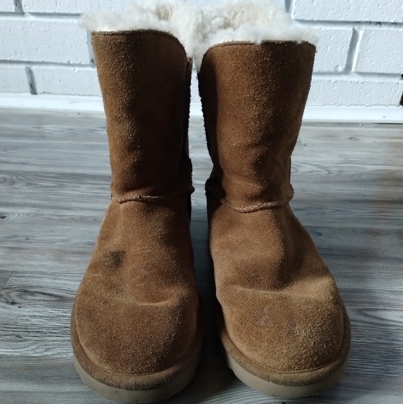 Ugg Constantine Chestnut Suede Boot Womens Sizze 6 - Picture 2 of 6